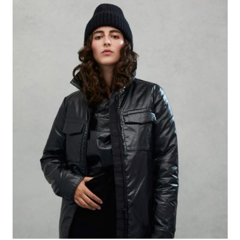 NIB Luxton Women'sTeatherless Bomber Jacket Black 890 Black XXS